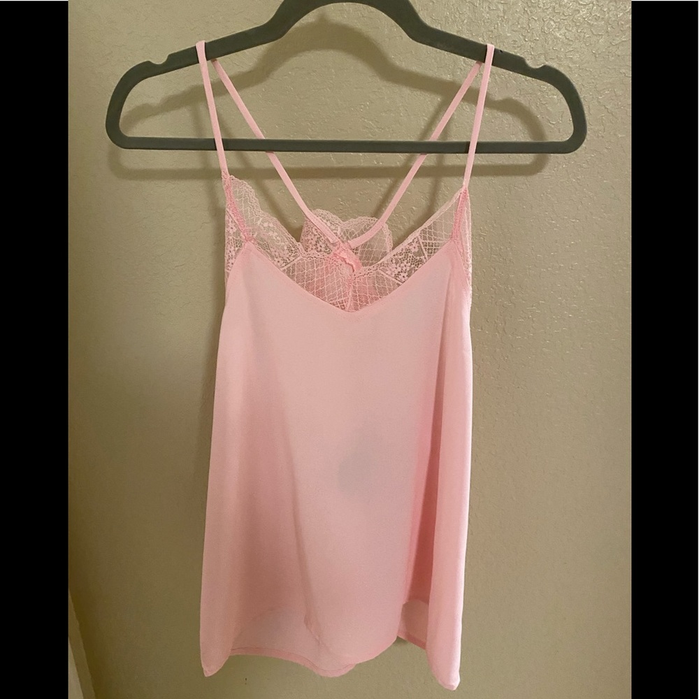 Pink Lace Blouse